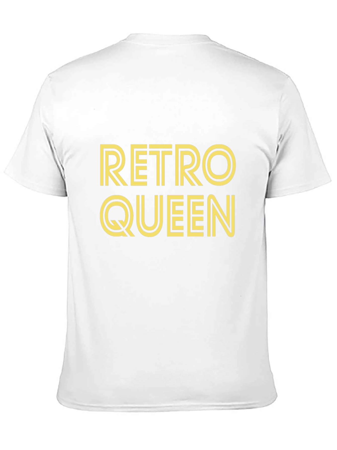 Retro Queen Black Graphic T-Shirt