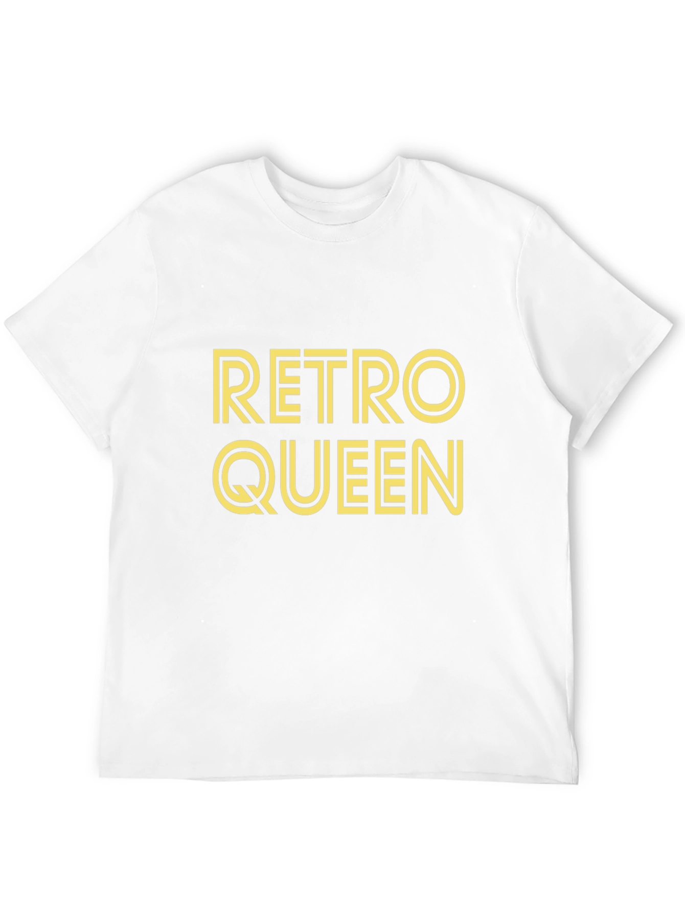 Retro Queen Black Graphic T-Shirt