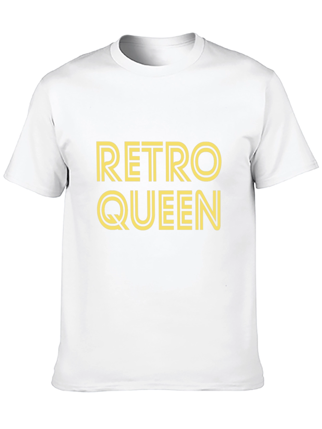 Retro Queen Black Graphic T-Shirt