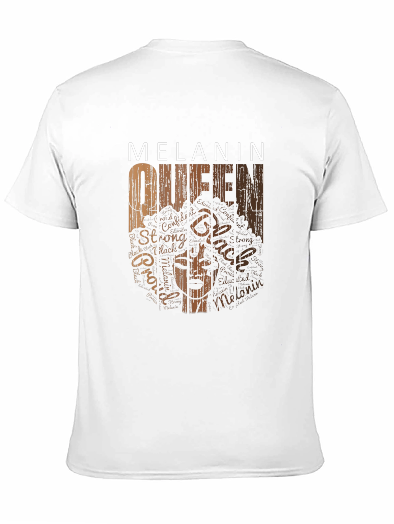 Melanin Queen Black Graphic T-Shirt