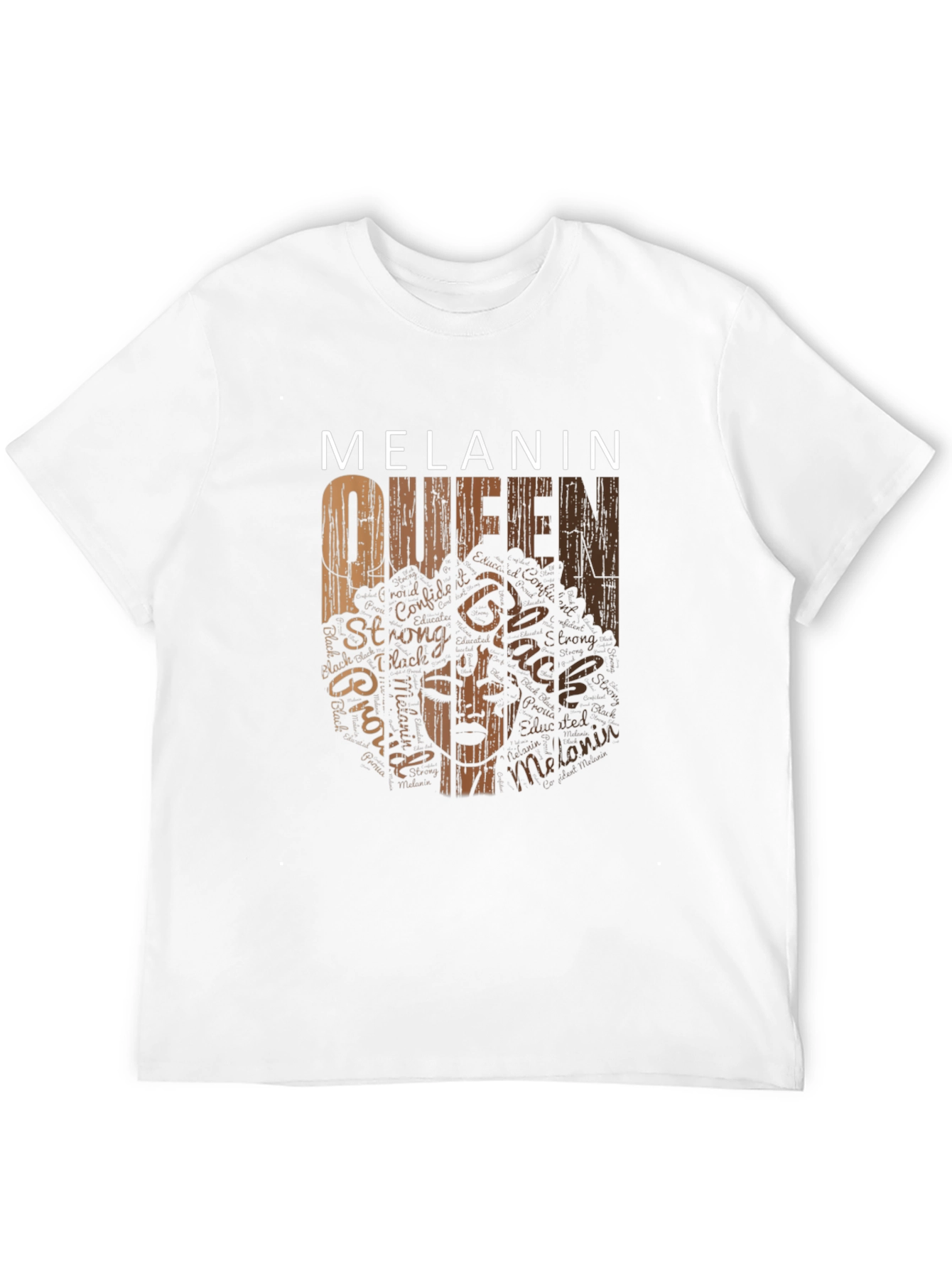 Melanin Queen Black Graphic T-Shirt