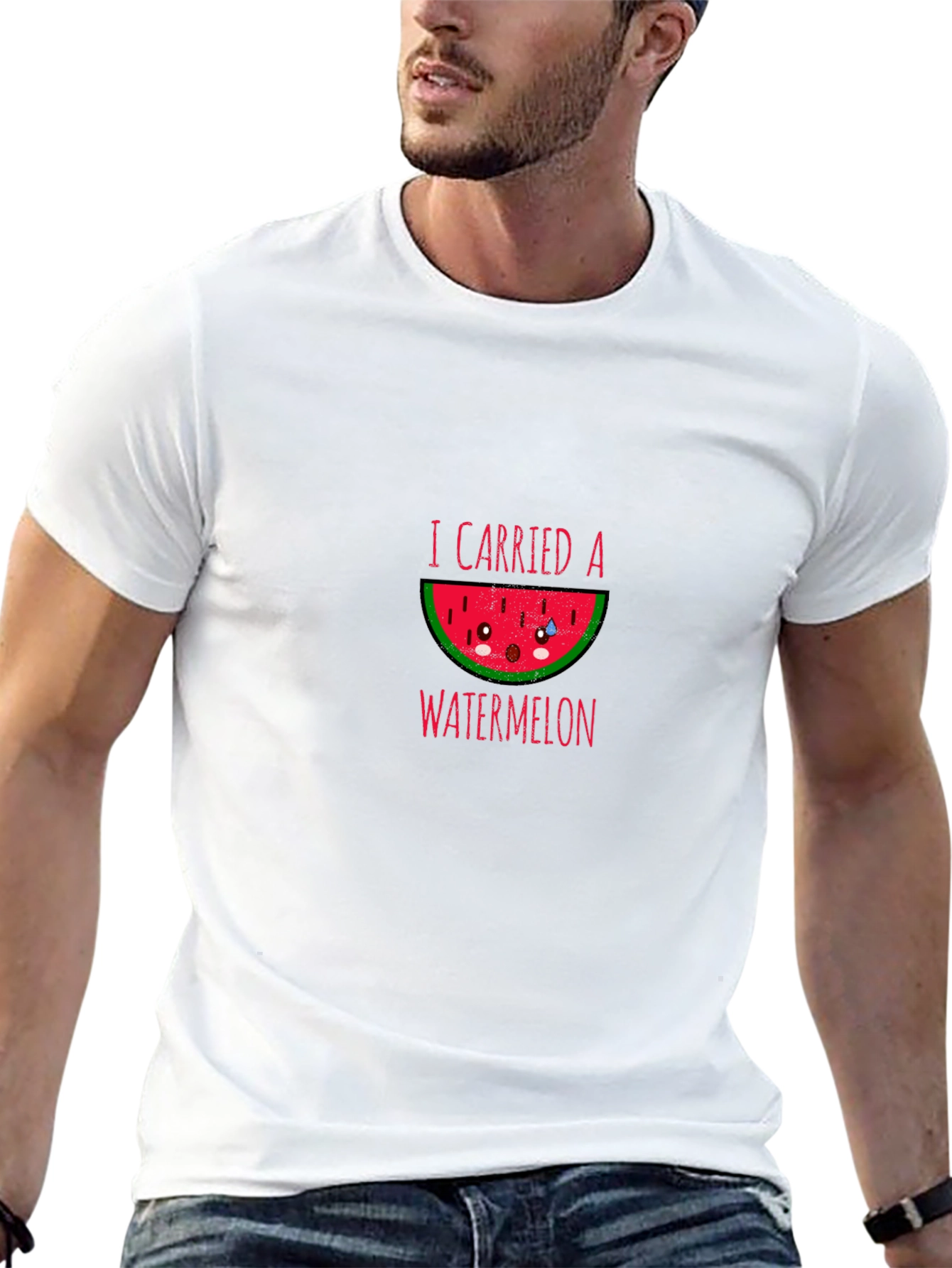 I Carried a Watermelon Cute Tee