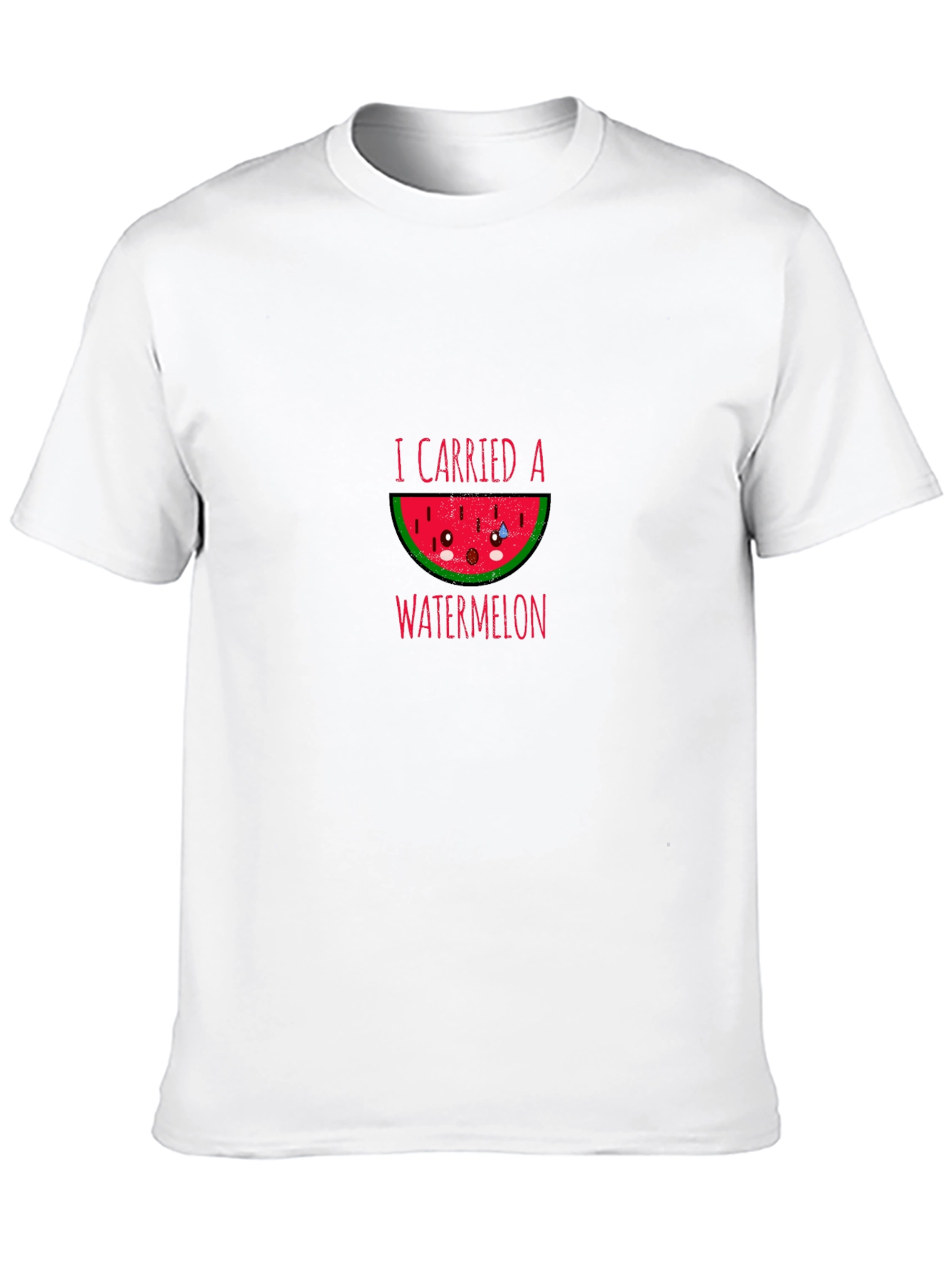 I Carried a Watermelon Cute Tee
