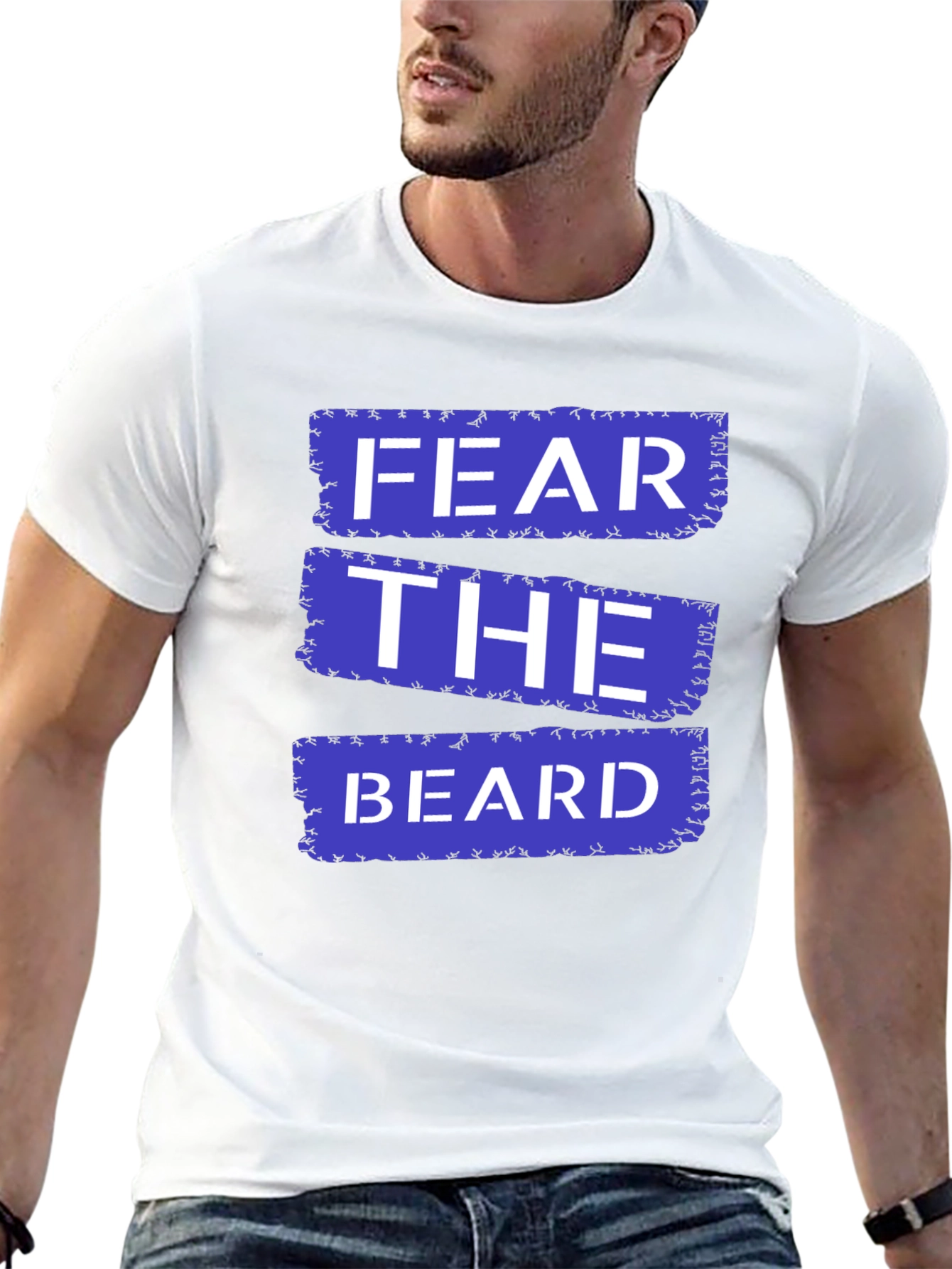 Fear The Beard T-Shirt - Funny Graphic Tee