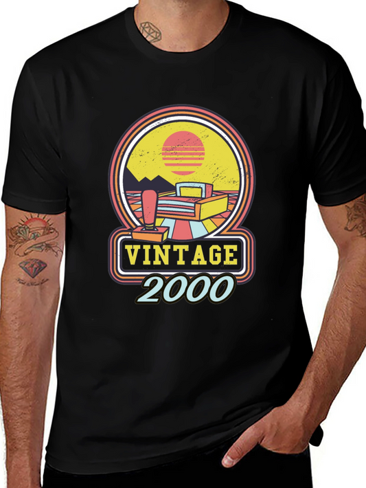 Vintage 2000 Gamer T-Shirt Retro Style
