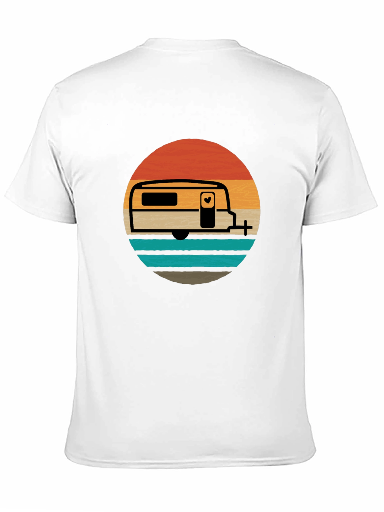 Retro Camper Van Graphic Tee - Adventure Awaits!