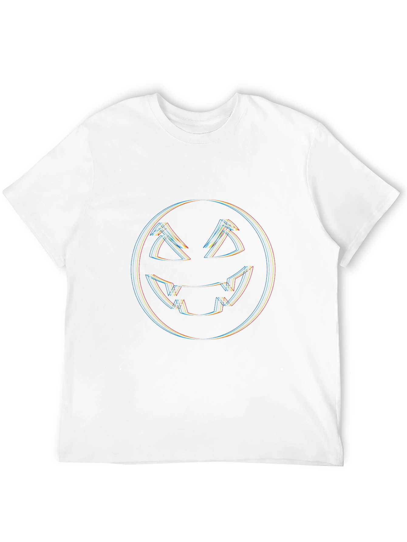 Halloween Glitch Jack-O-Lantern T-Shirt
