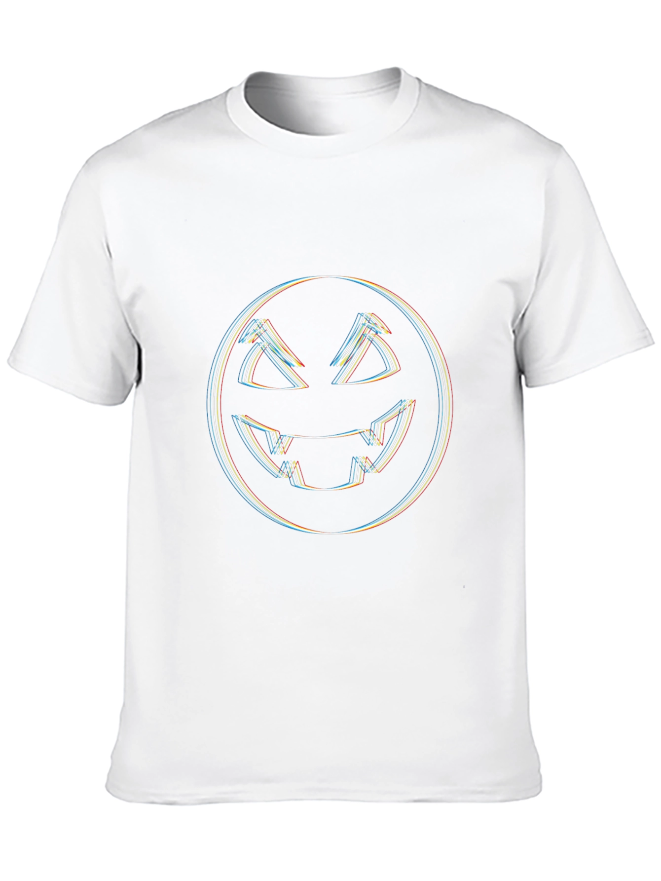 Halloween Glitch Jack-O-Lantern T-Shirt