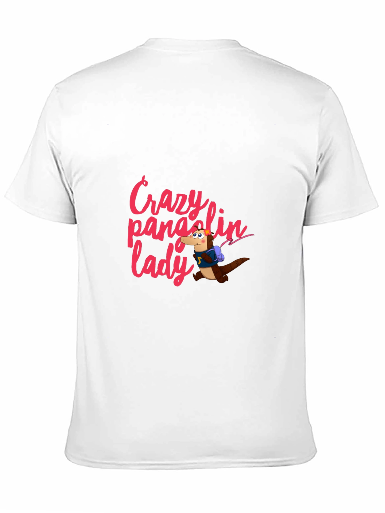 Crazy Pangolin Lady Graphic Tee
