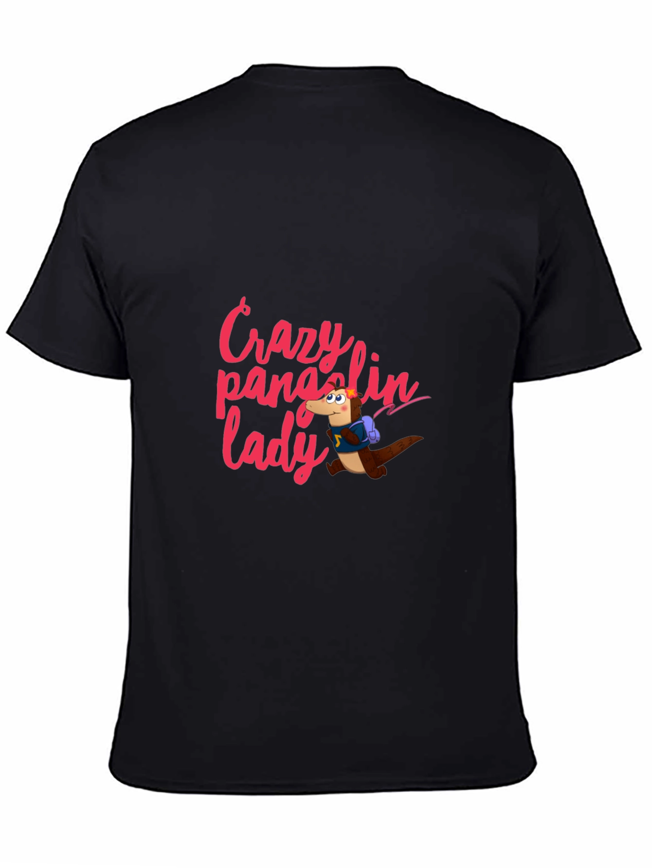 Crazy Pangolin Lady Graphic Tee