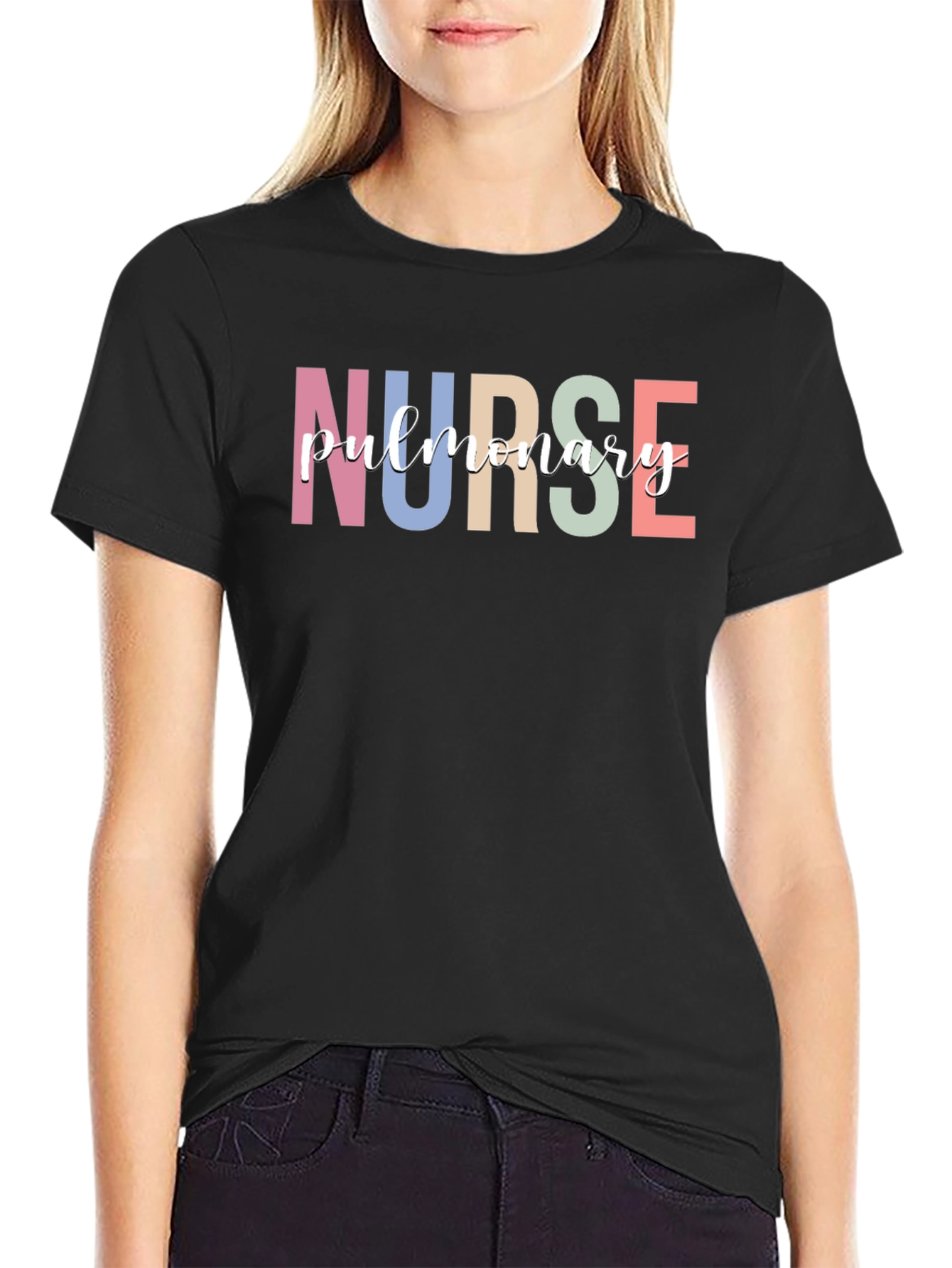 Pulmonary Nurse T-Shirt: Stylish Medical Apparel