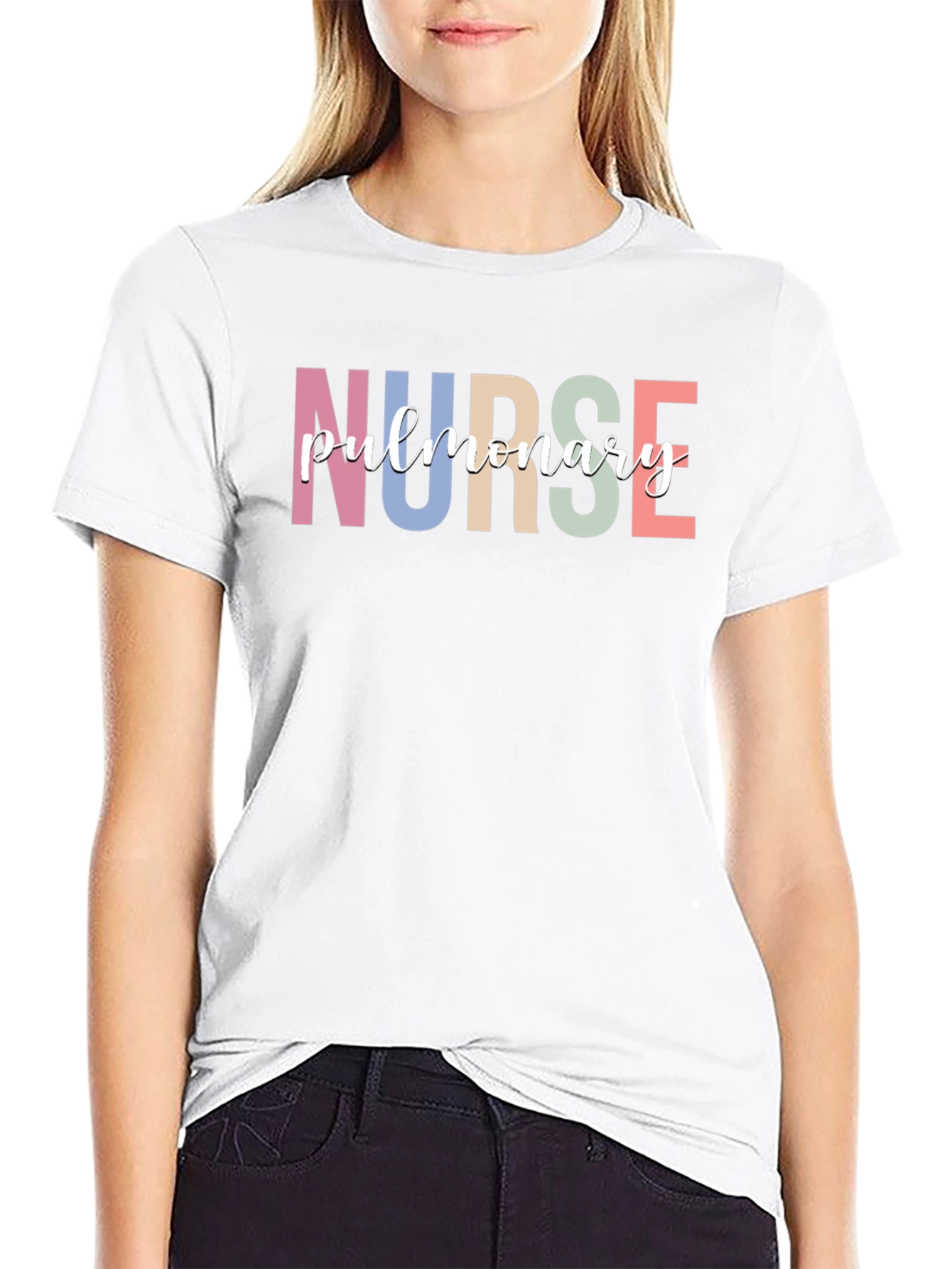 Pulmonary Nurse T-Shirt: Stylish Medical Apparel