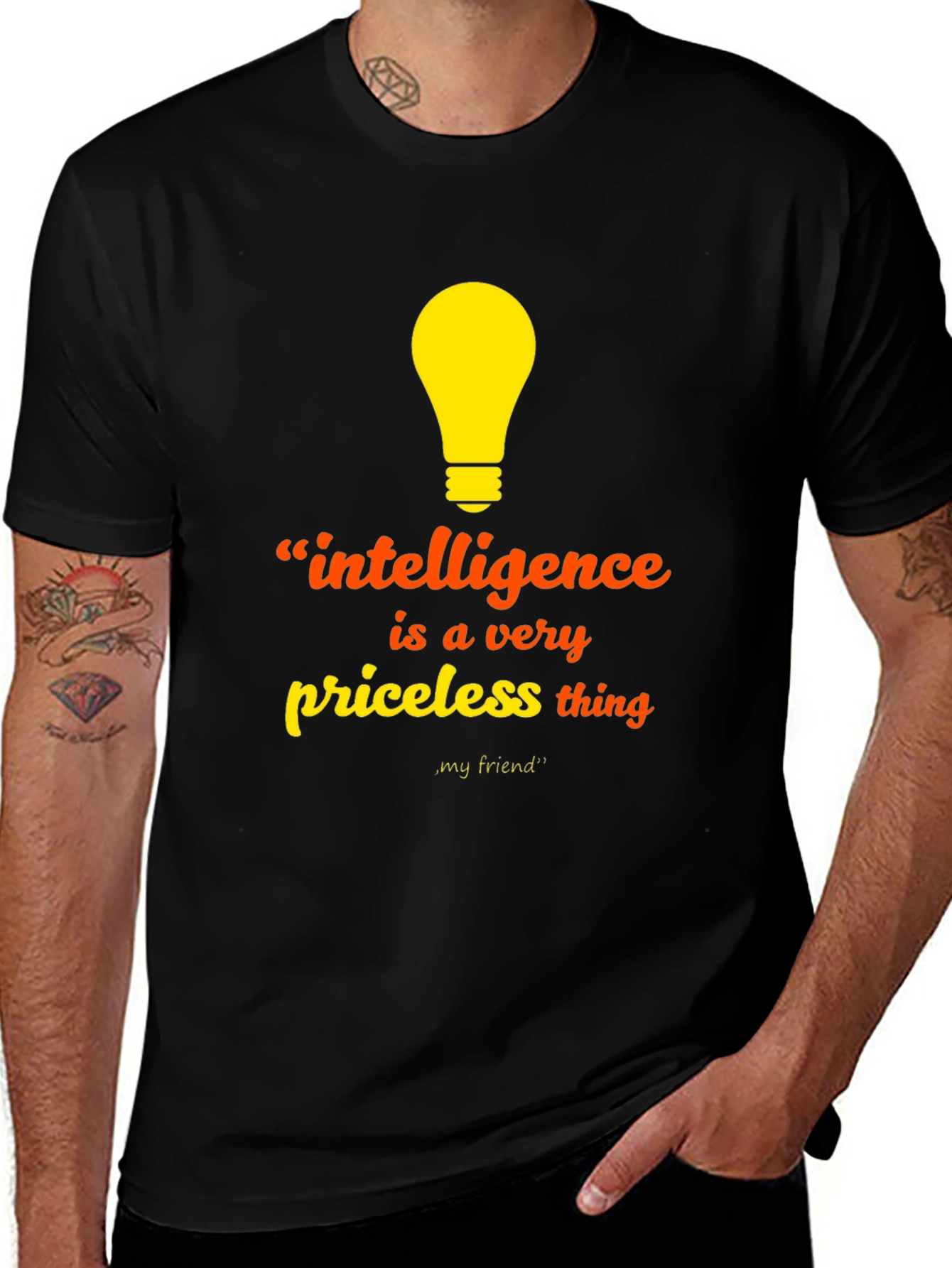Intelligence Priceless Thing T-Shirt - Unisex