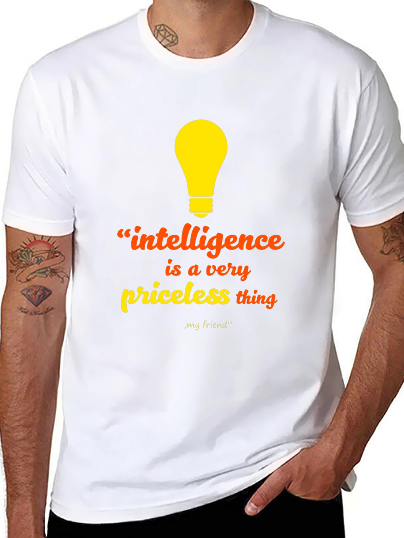 Intelligence Priceless Thing T-Shirt - Unisex
