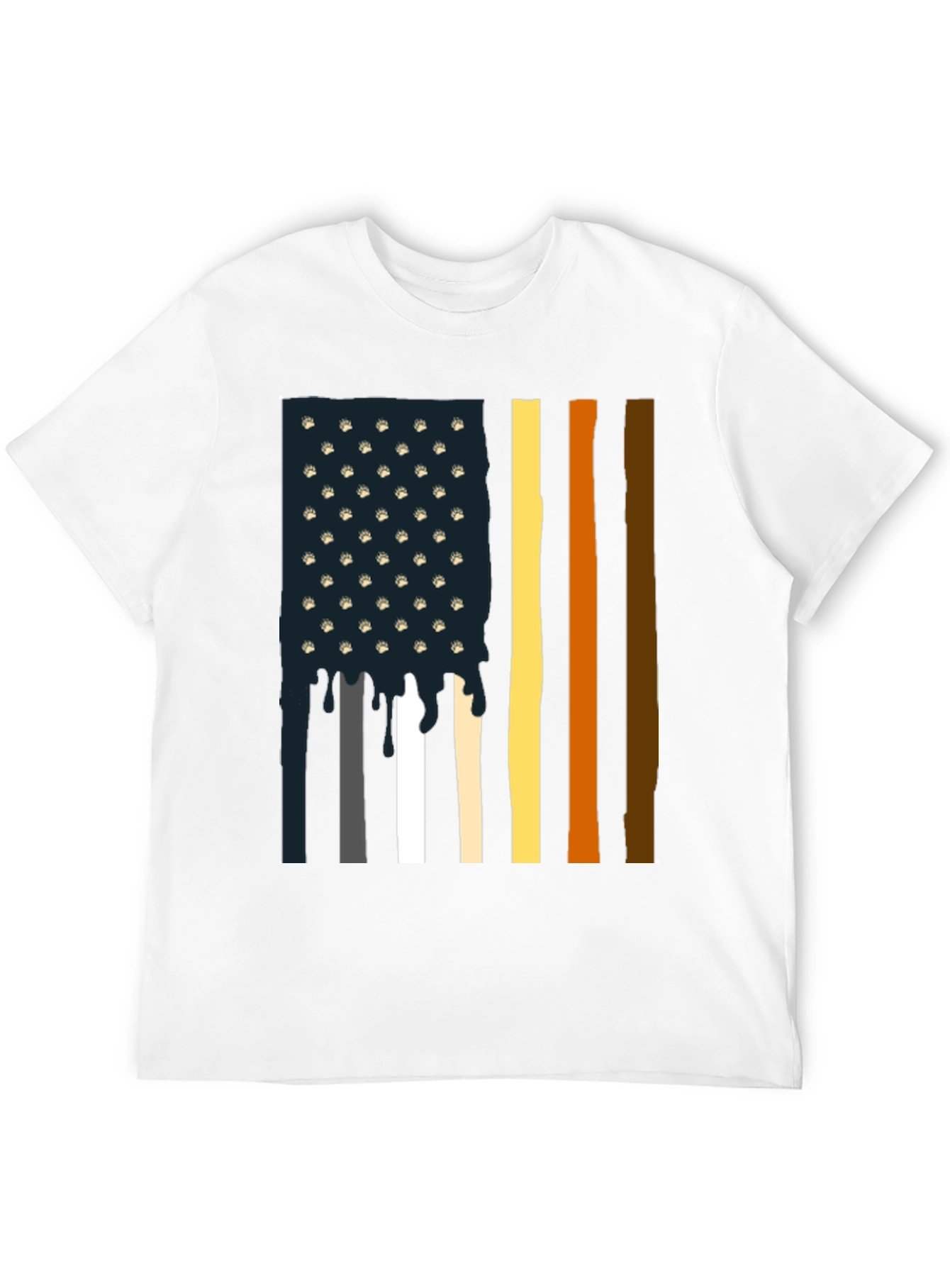 Bear Pride American Flag T-Shirt