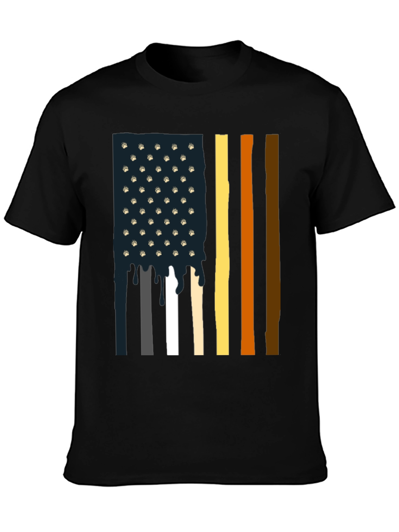 Bear Pride American Flag T-Shirt