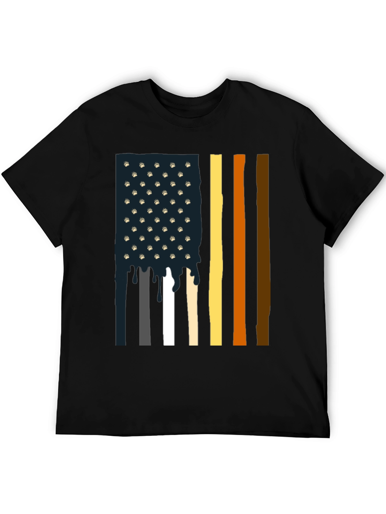 Bear Pride American Flag T-Shirt