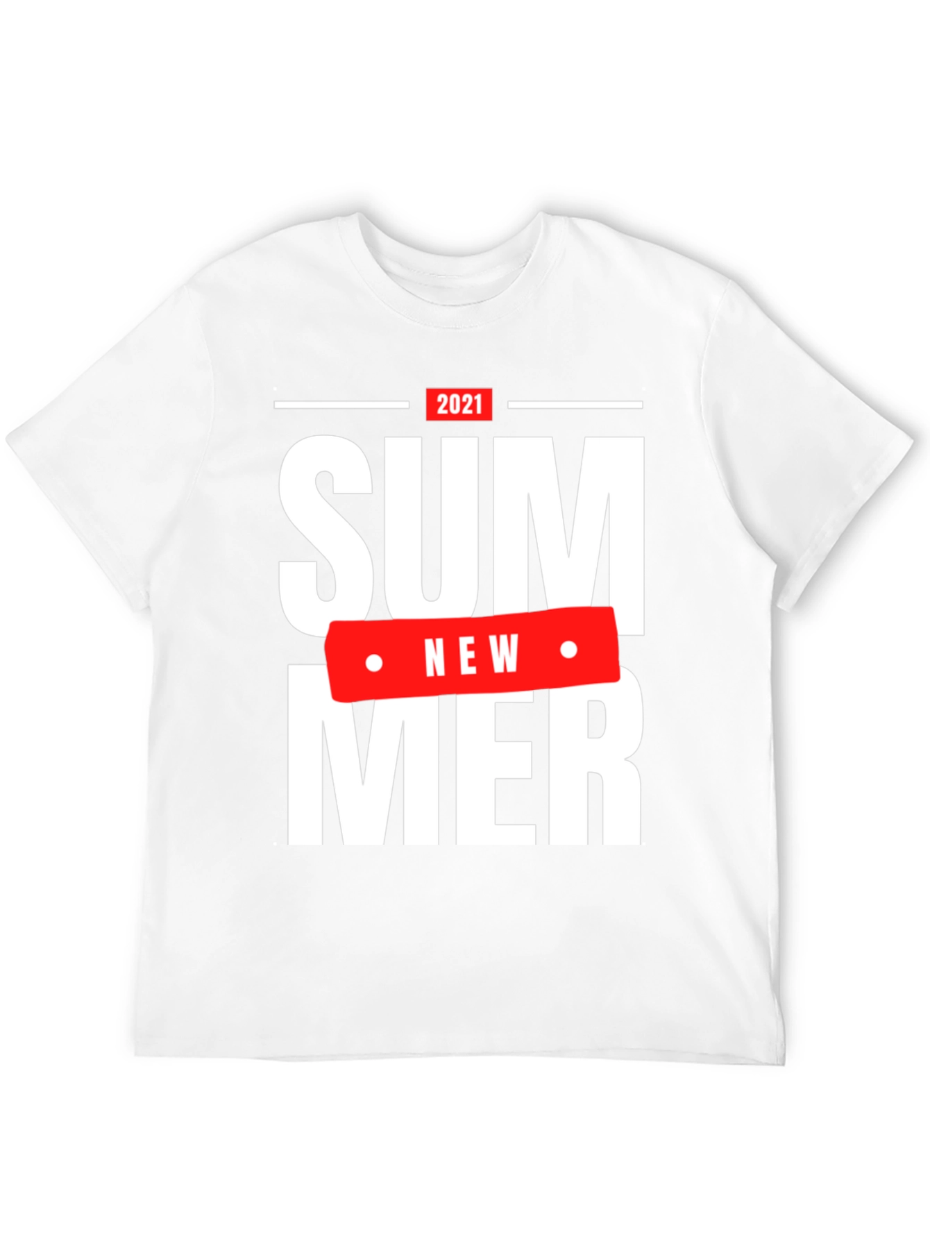 Summer 2021 Graphic T-Shirt - Casual Black Tee