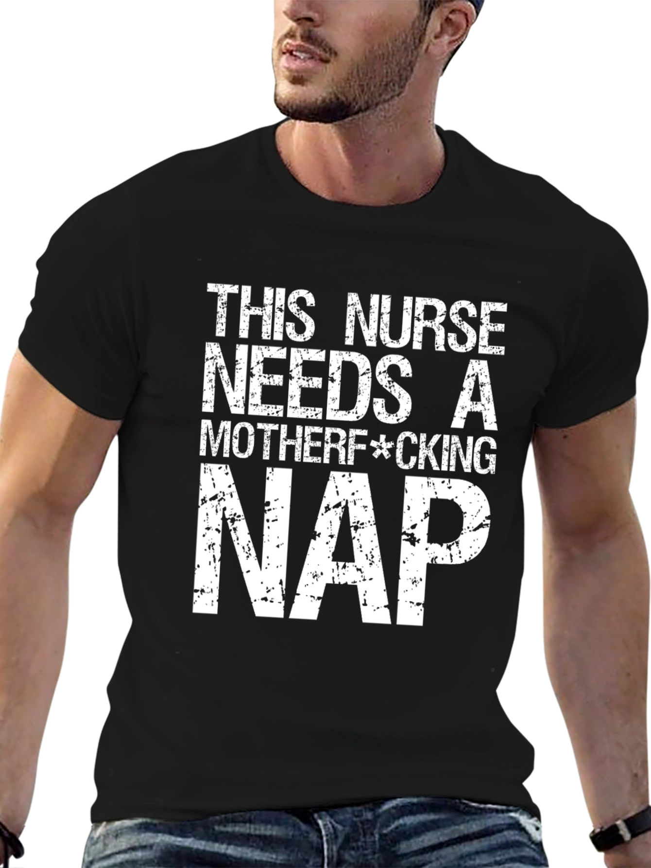 Nurse Nap T-Shirt: Funny Needs A Nap Design