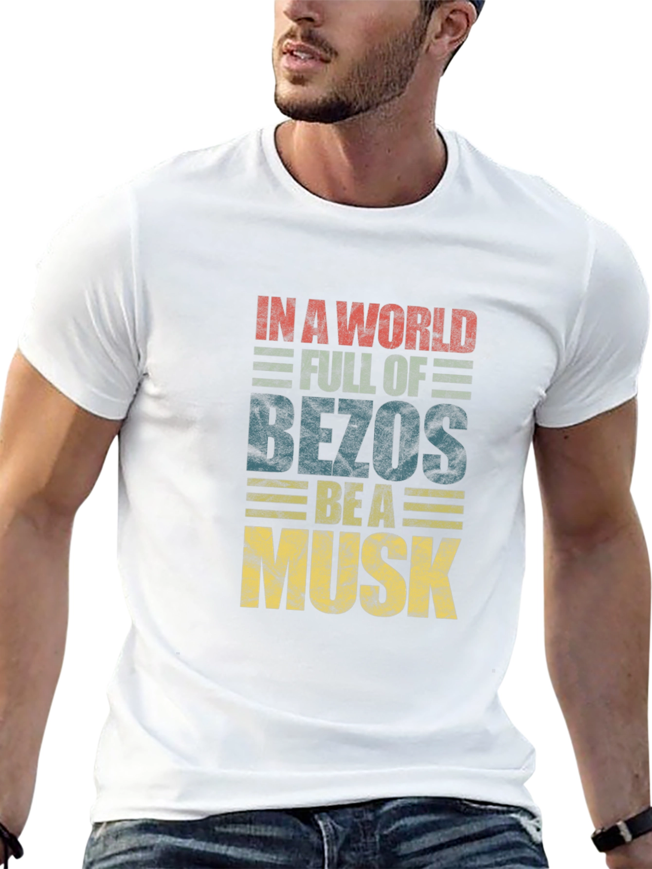 Be a Musk T-Shirt - Retro Graphic Tee