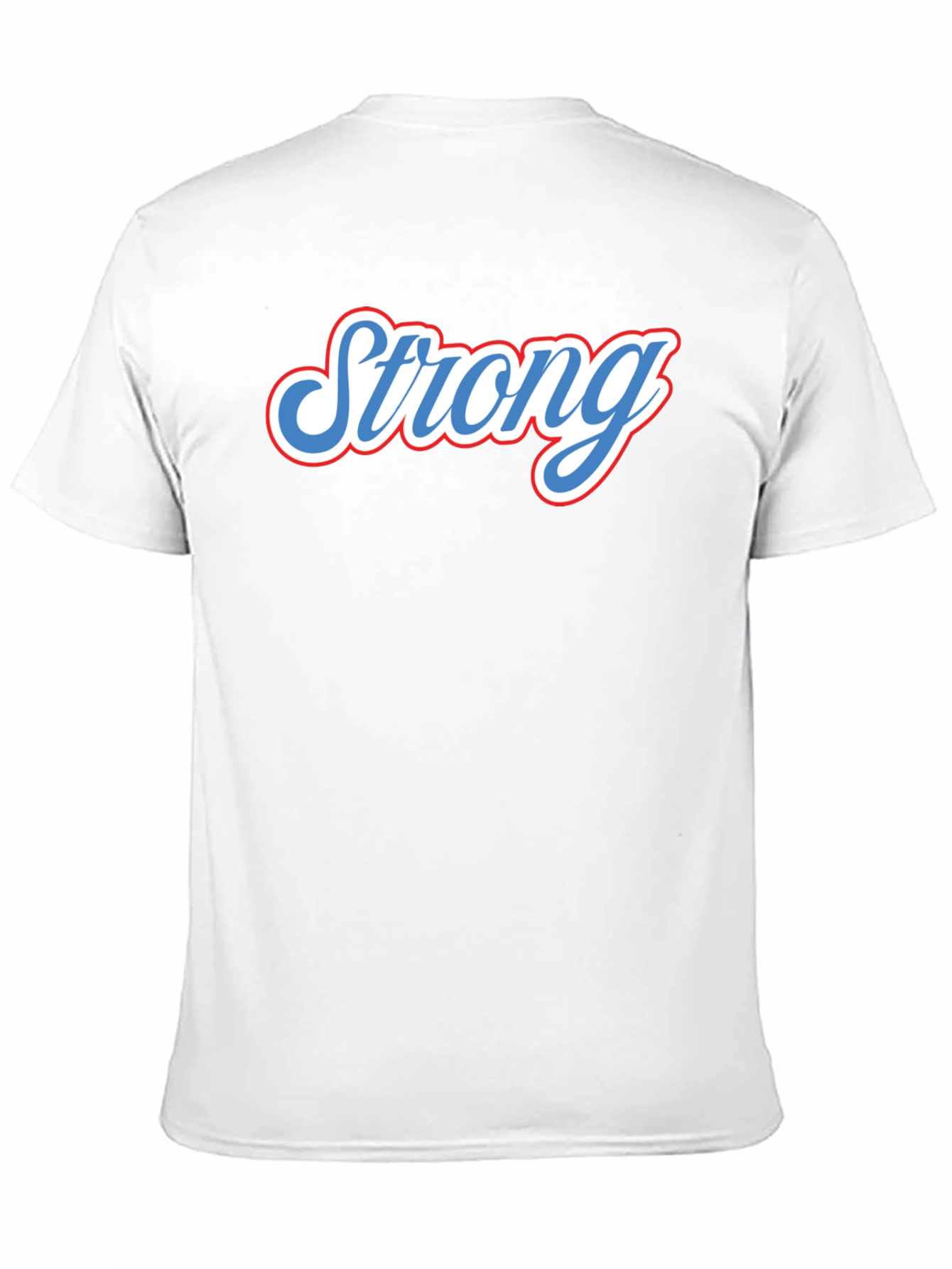 Strong Graphic Tee - Black Short Sleeve T-Shirt