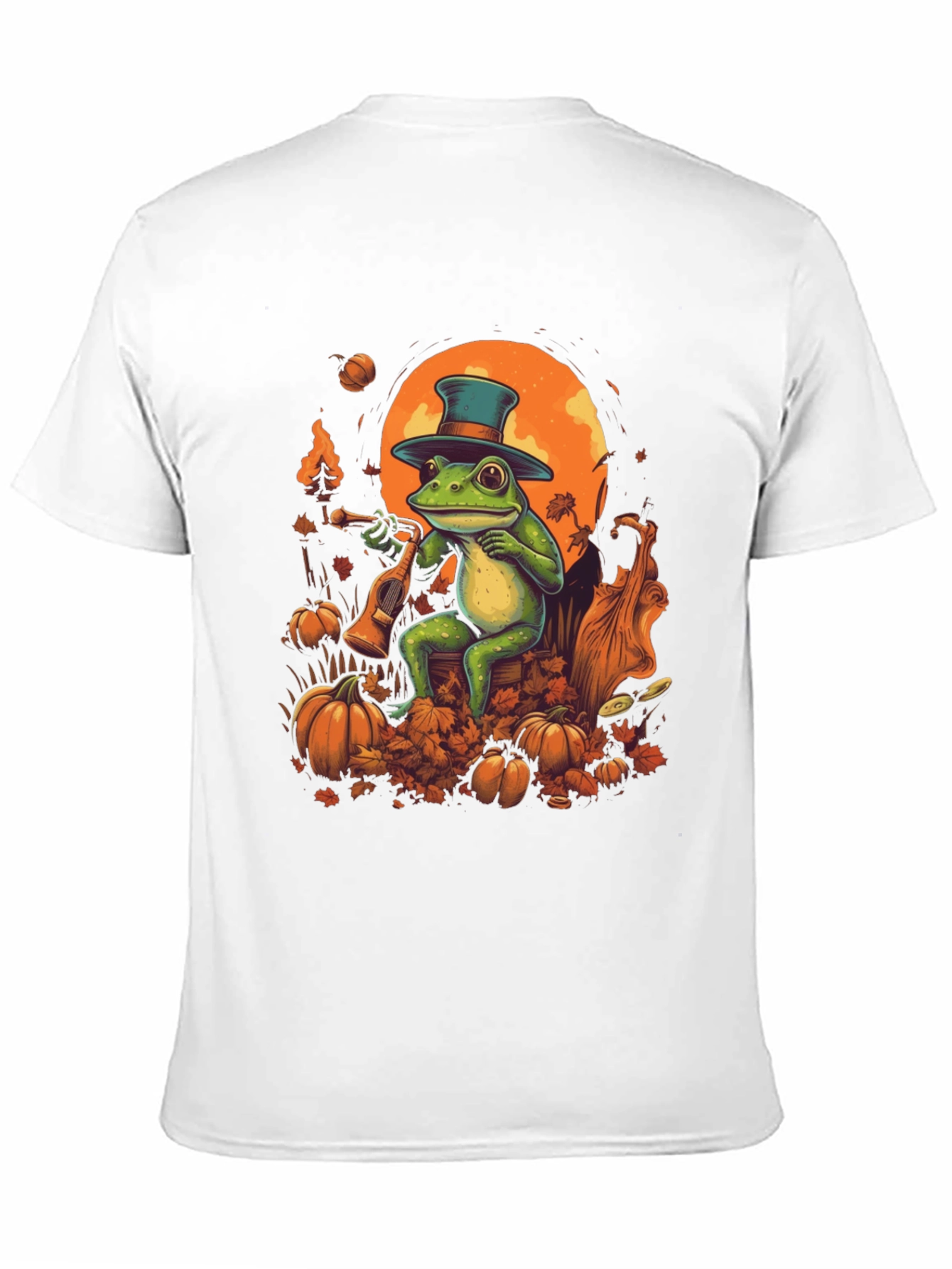 Frog Musician Halloween T-Shirt