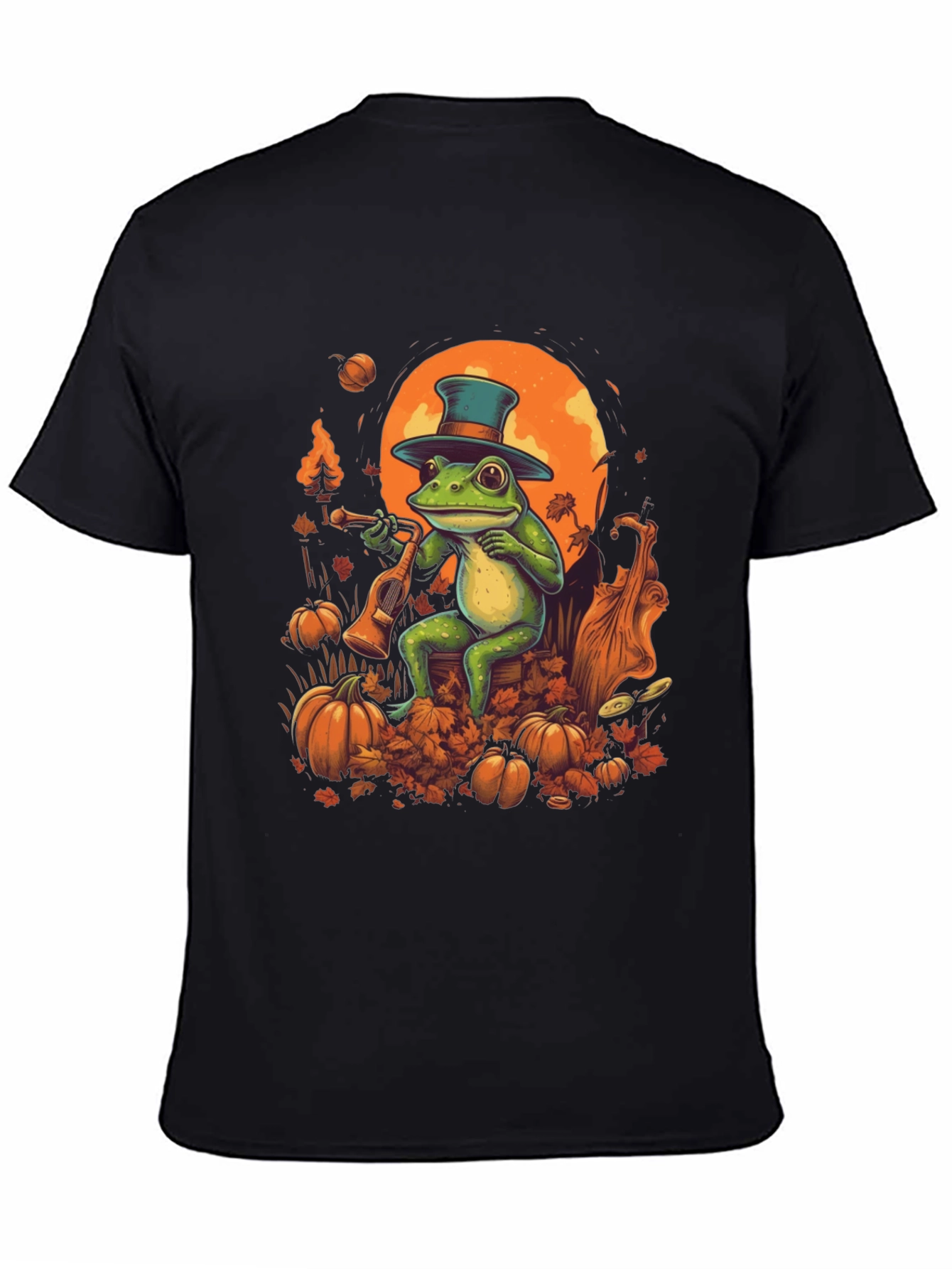 Frog Musician Halloween T-Shirt