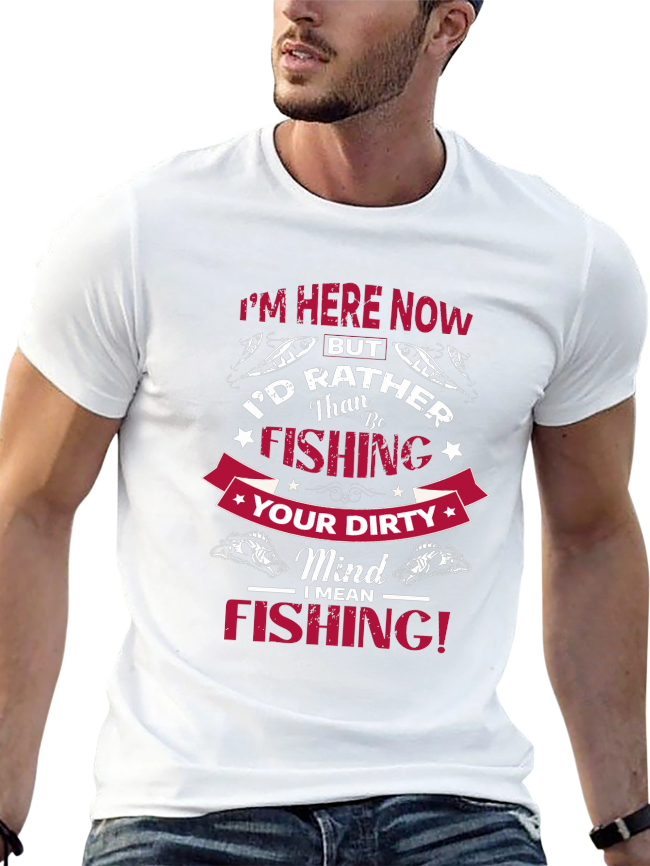 Funny Fishing Graphic Tee