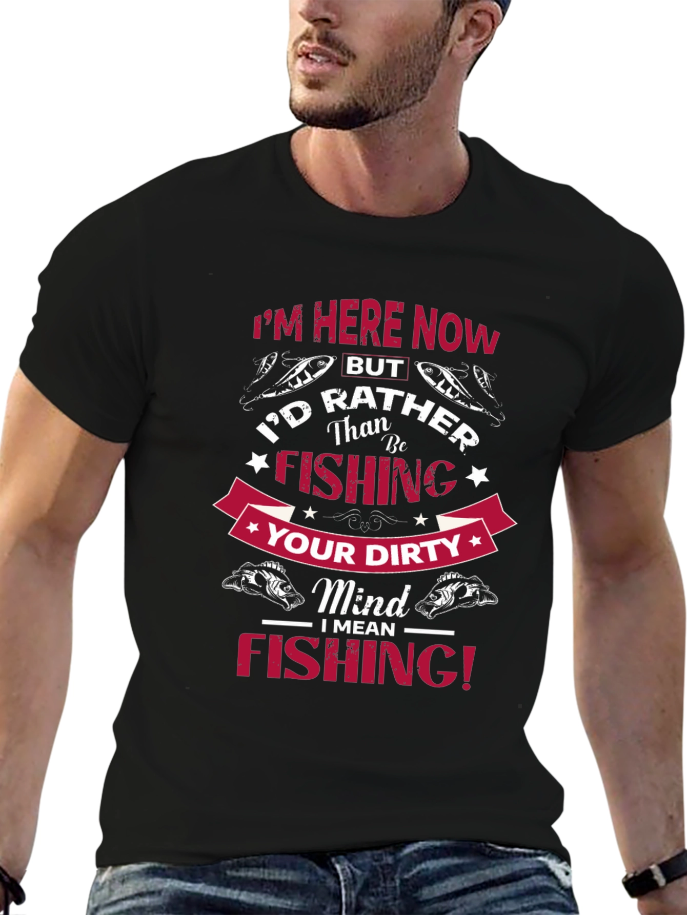 Funny Fishing Graphic Tee