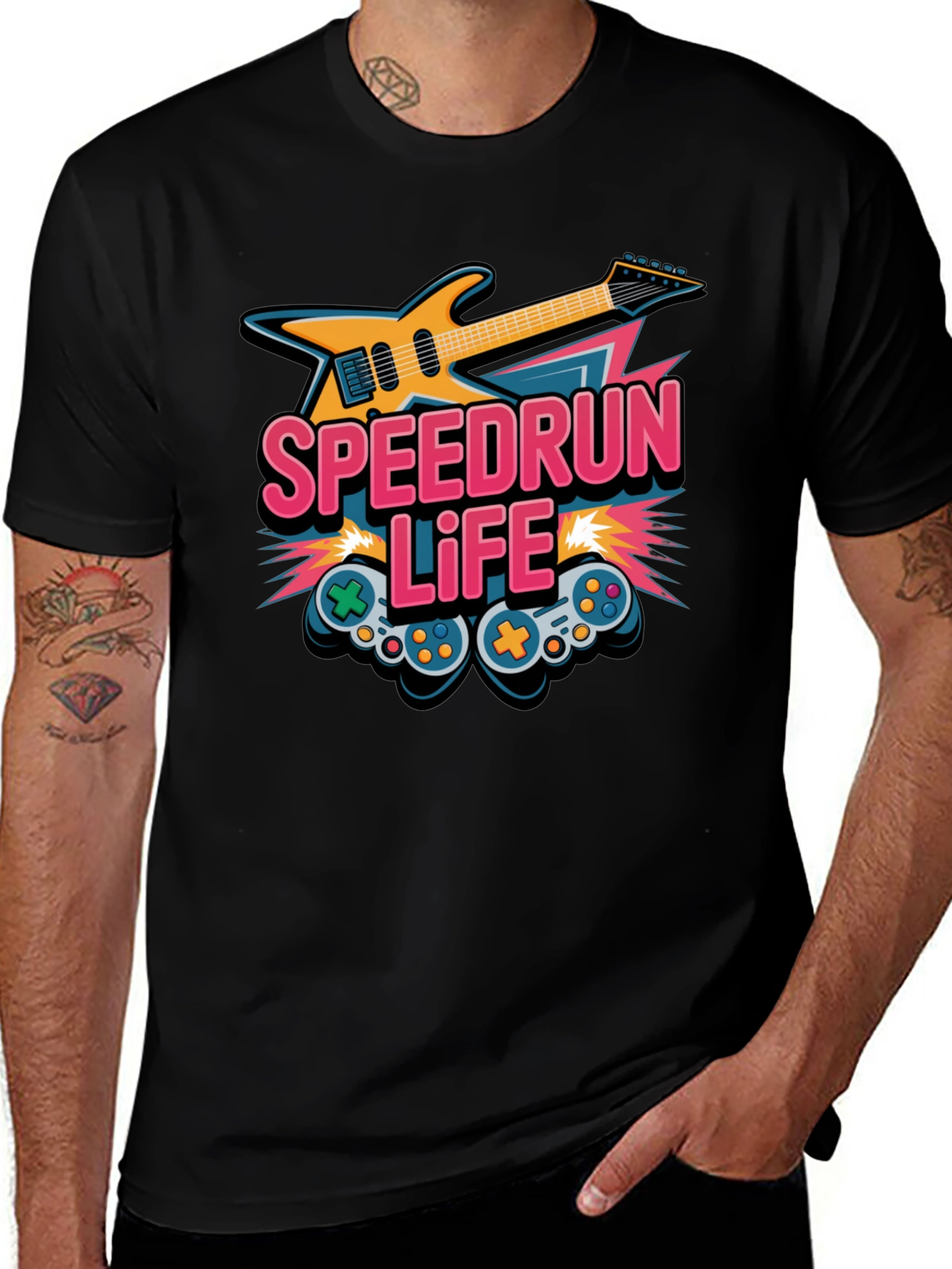 Speedrun Life Graphic T-Shirt