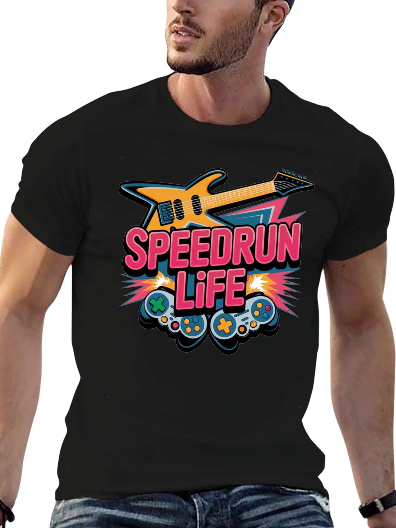 Speedrun Life Graphic T-Shirt
