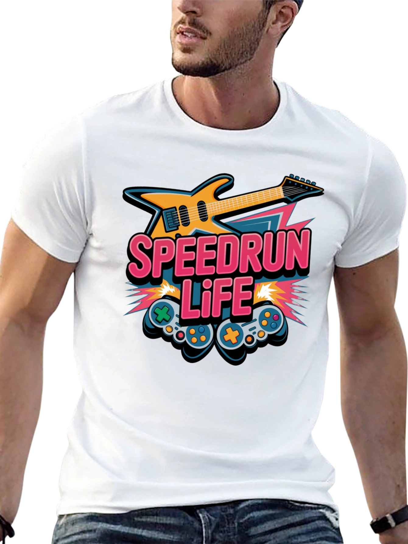 Speedrun Life Graphic T-Shirt