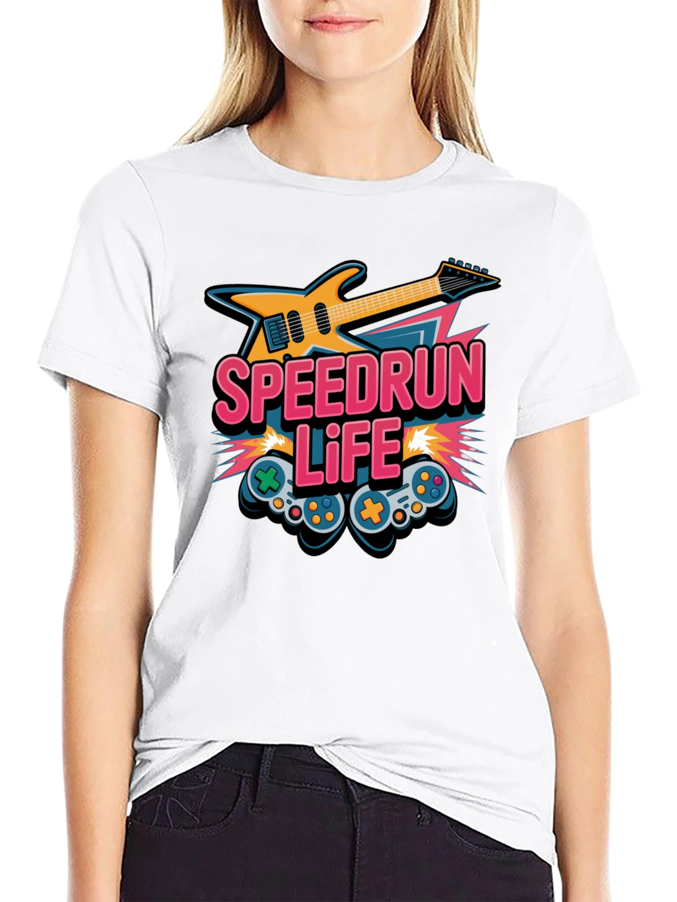 Speedrun Life Graphic T-Shirt