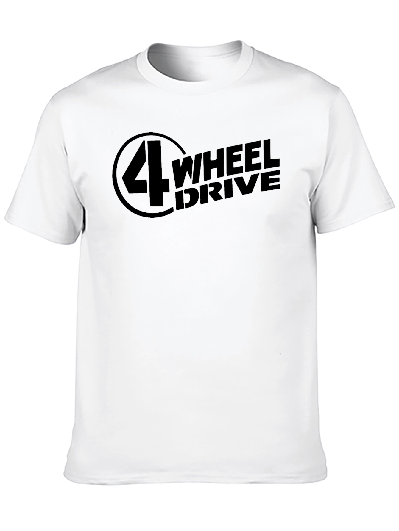 4 Wheel Drive Graphic Tee - Black