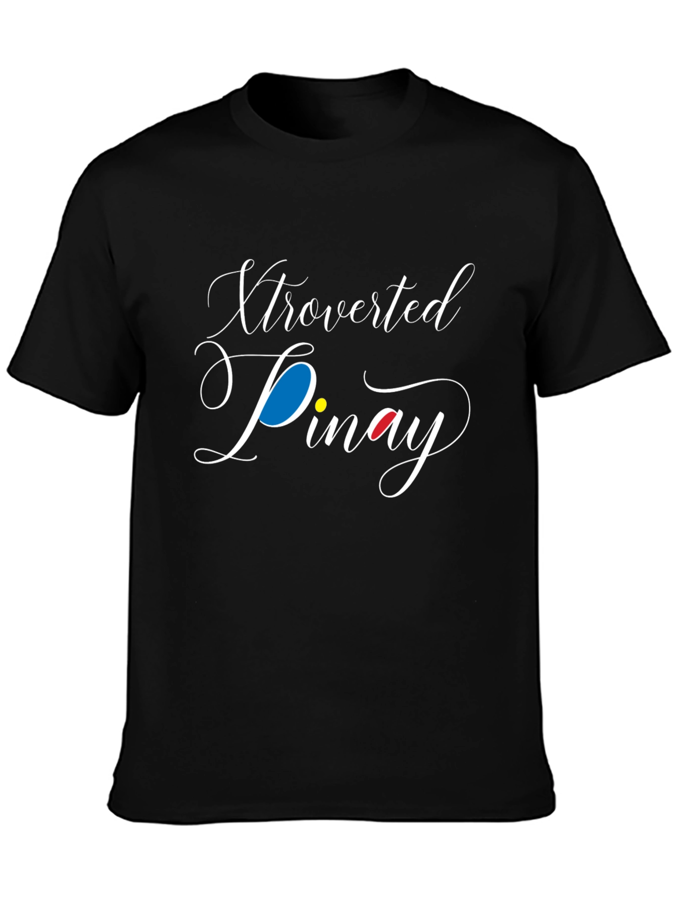 Xtroverted Pinay Black T-Shirt