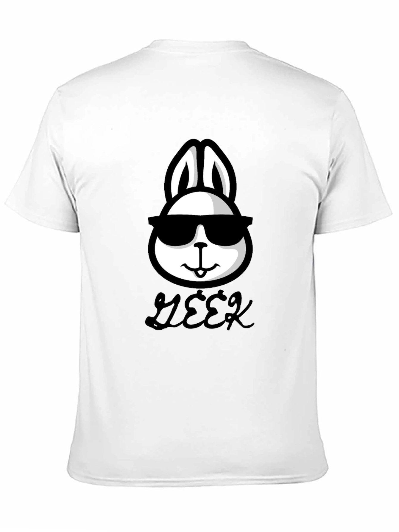 Cool Geek Rabbit T-Shirt - Stylish & Comfortable