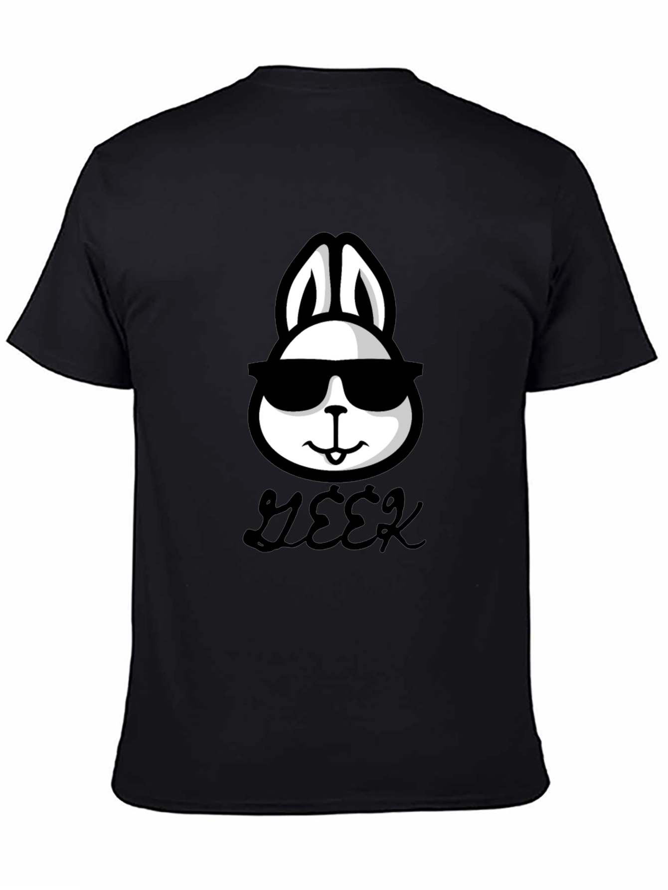 Cool Geek Rabbit T-Shirt - Stylish & Comfortable