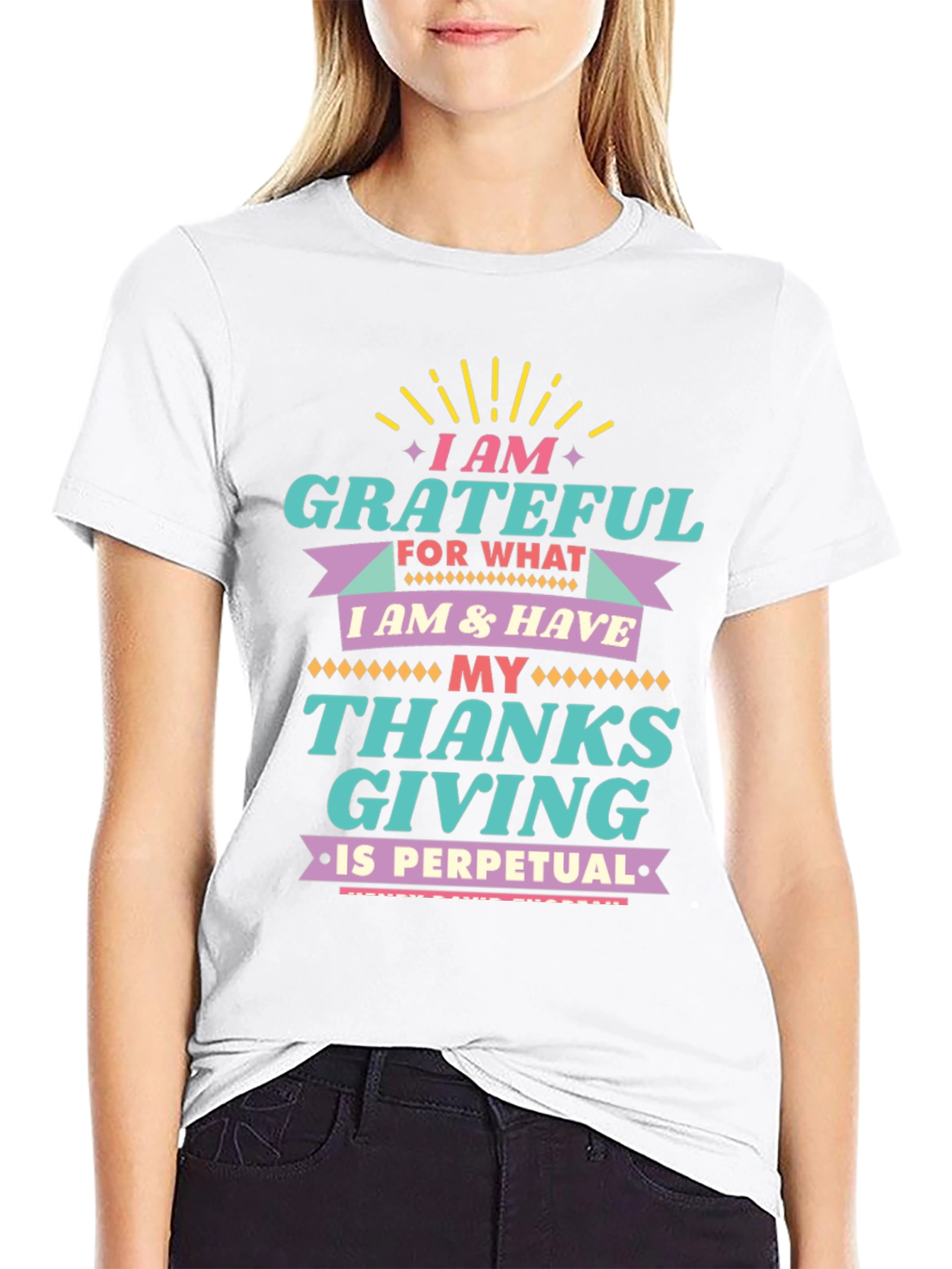 Grateful Thanksgiving T-Shirt - Stylish Holiday Apparel