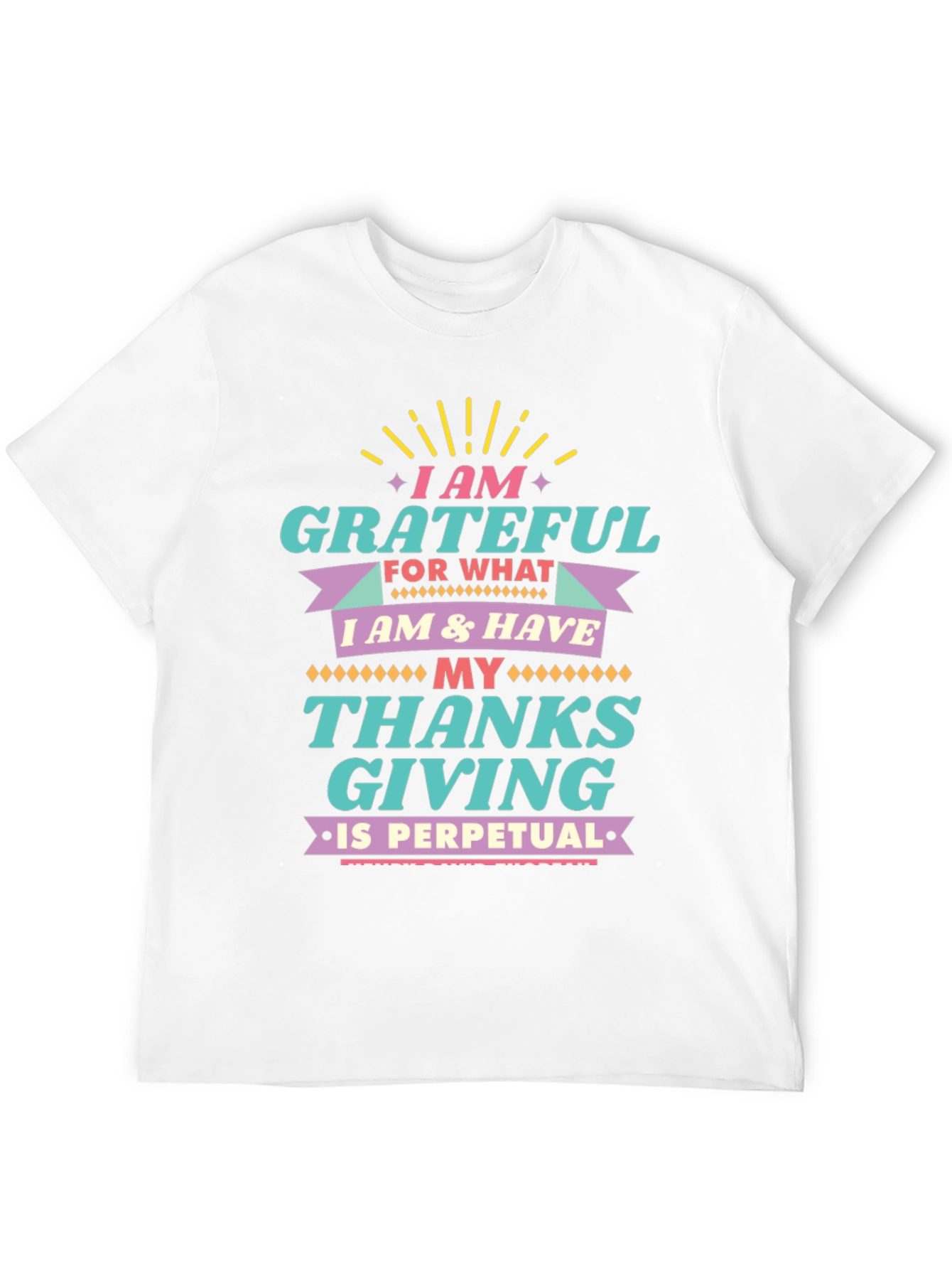 Grateful Thanksgiving T-Shirt - Stylish Holiday Apparel