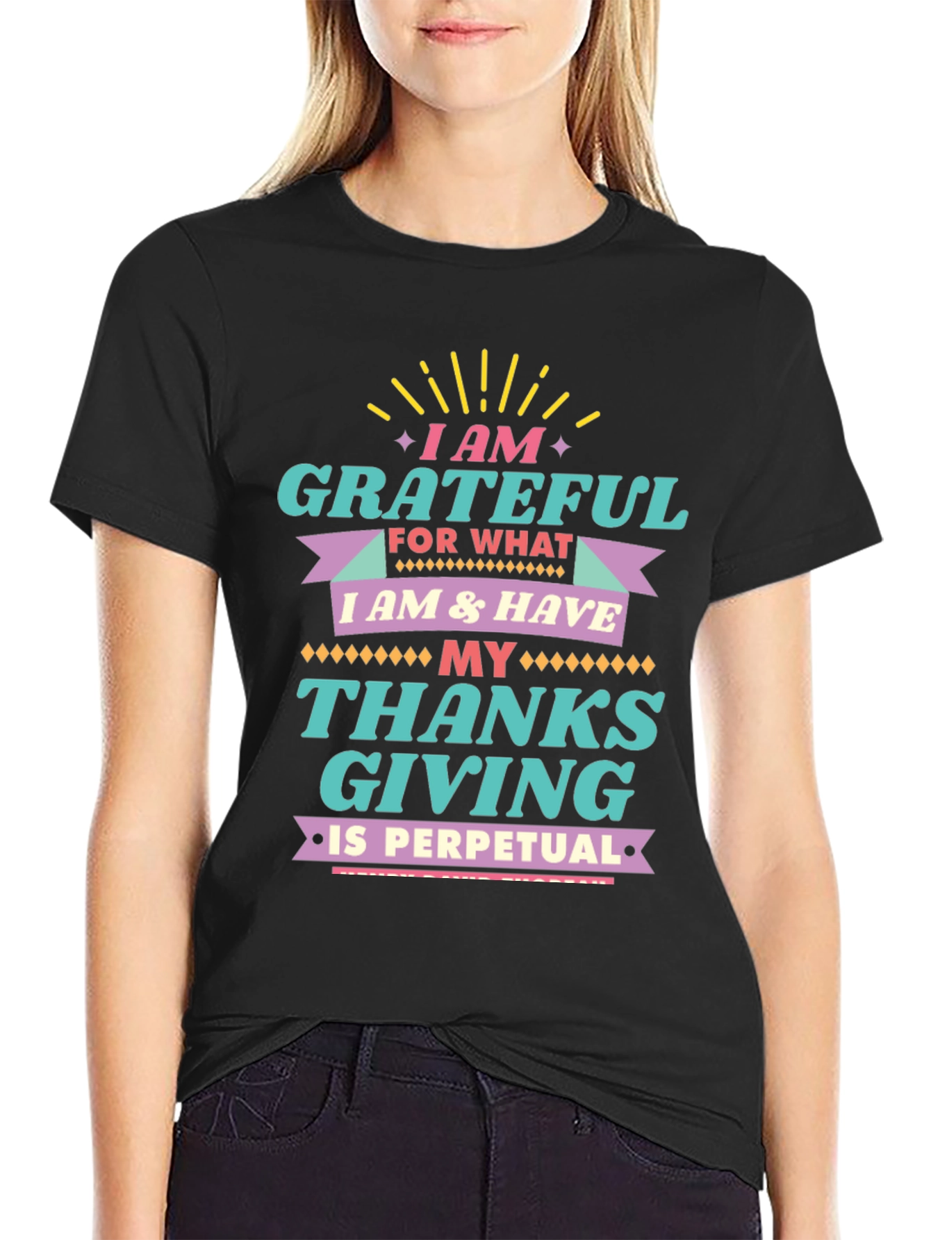Grateful Thanksgiving T-Shirt - Stylish Holiday Apparel
