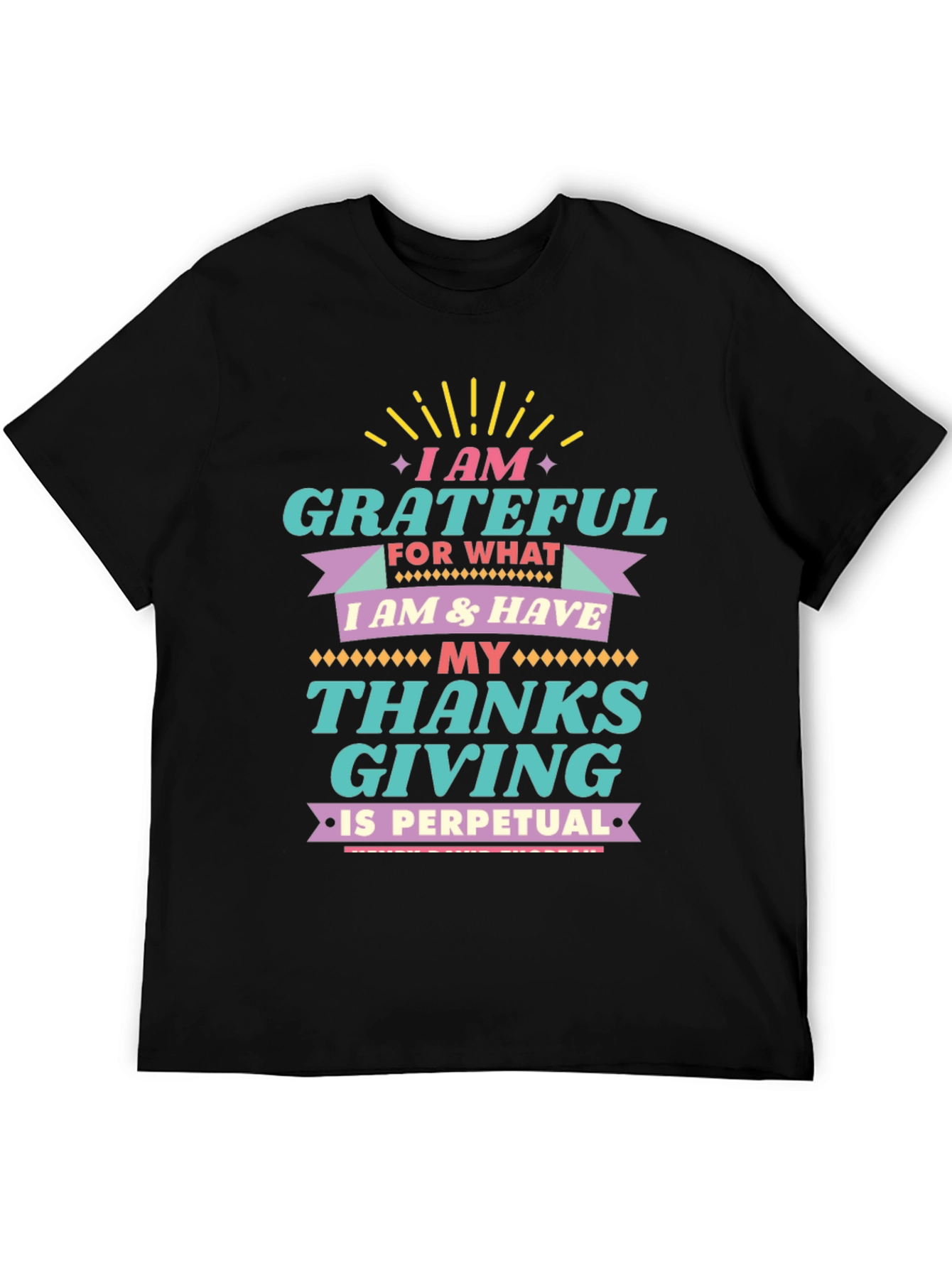 Grateful Thanksgiving T-Shirt - Stylish Holiday Apparel