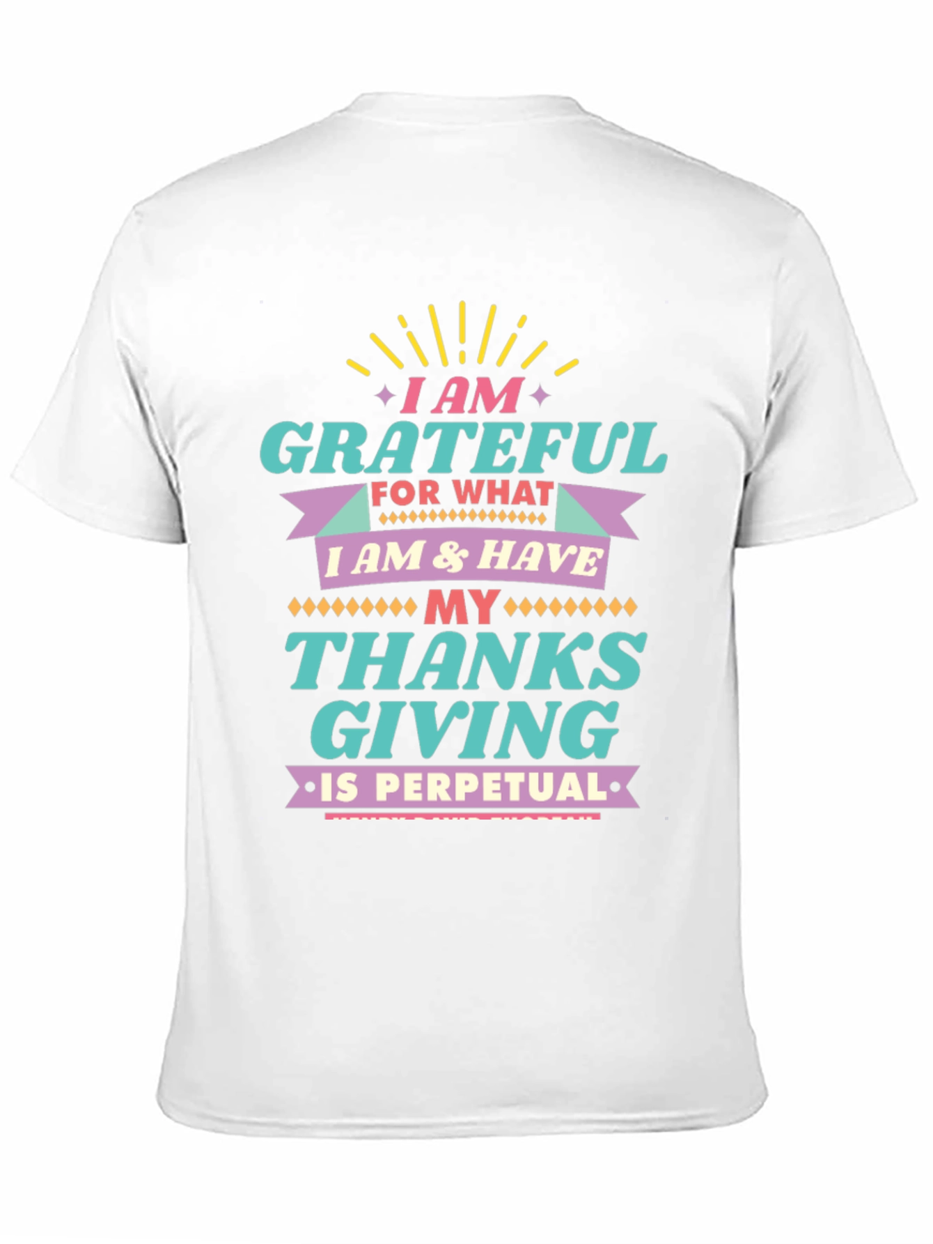 Grateful Thanksgiving T-Shirt - Stylish Holiday Apparel