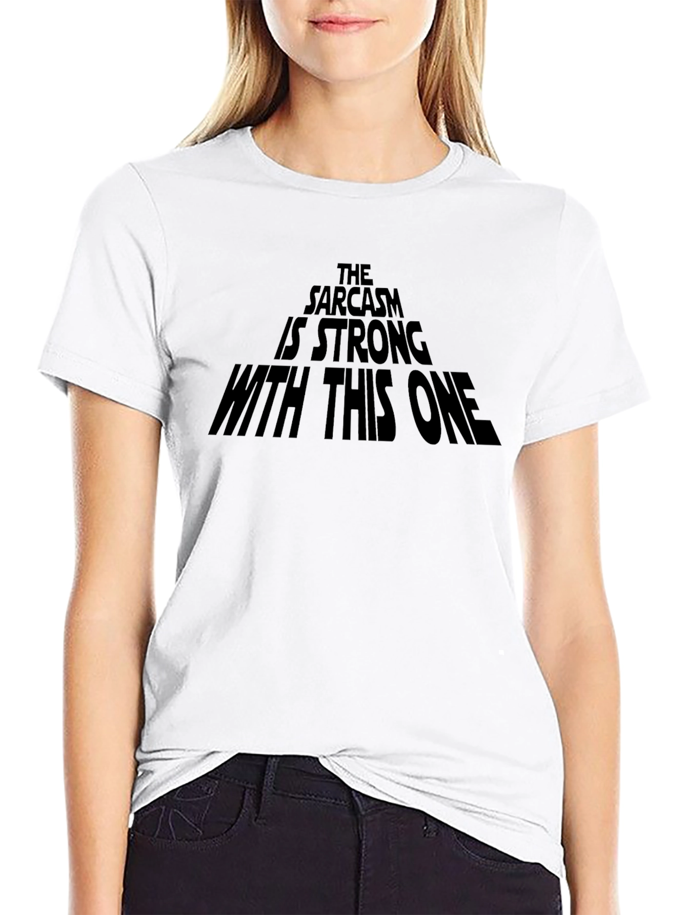 Sarcasm Strong T-Shirt Funny Geek Tee