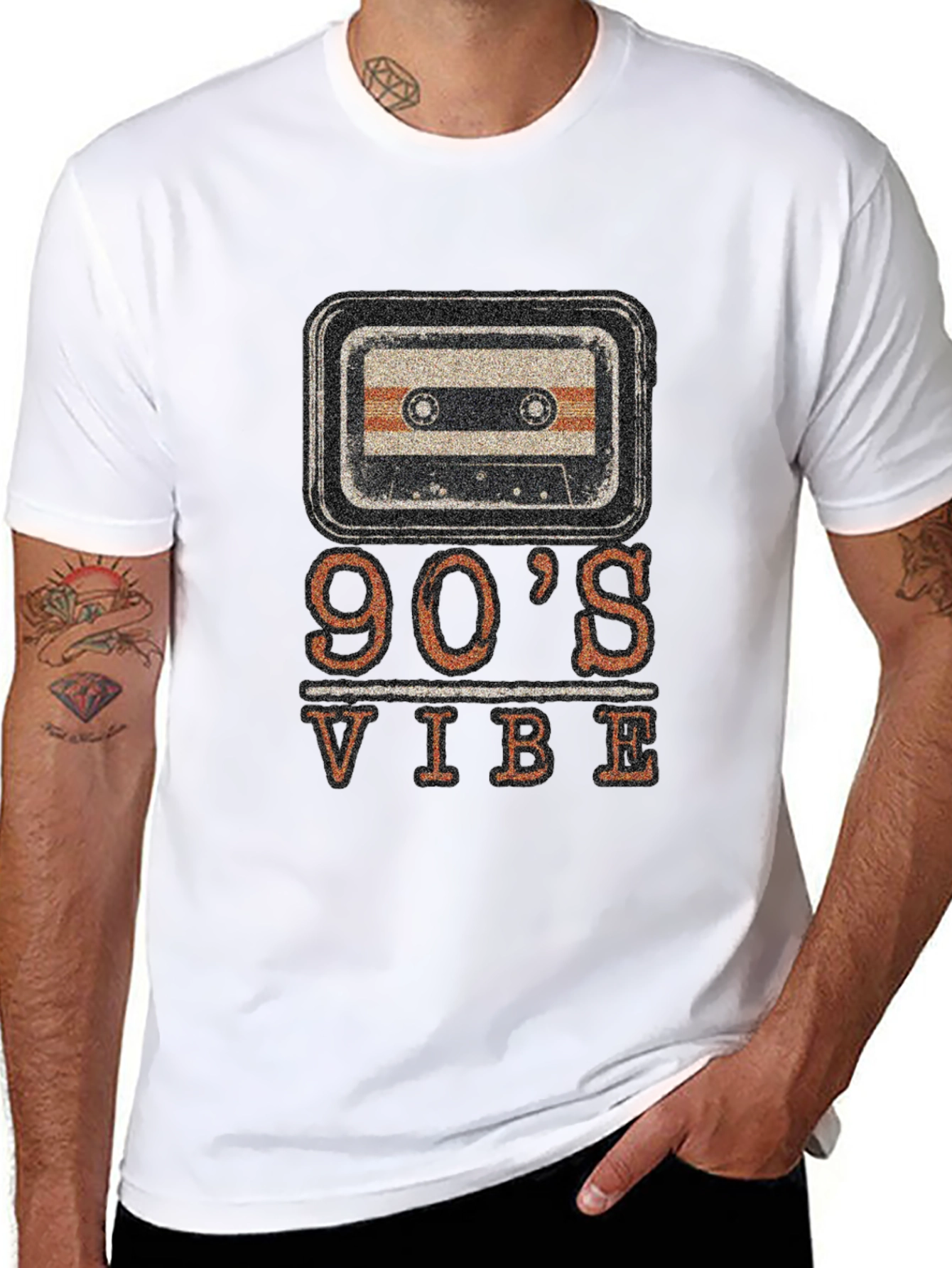 90s Vibe Cassette Graphic T-Shirt