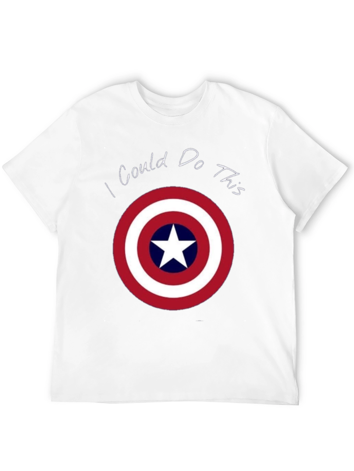Captain America Shield T-Shirt - I Could Do This