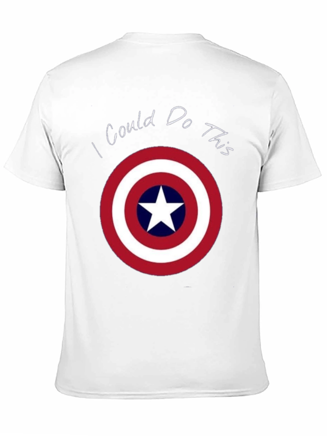 Captain America Shield T-Shirt - I Could Do This
