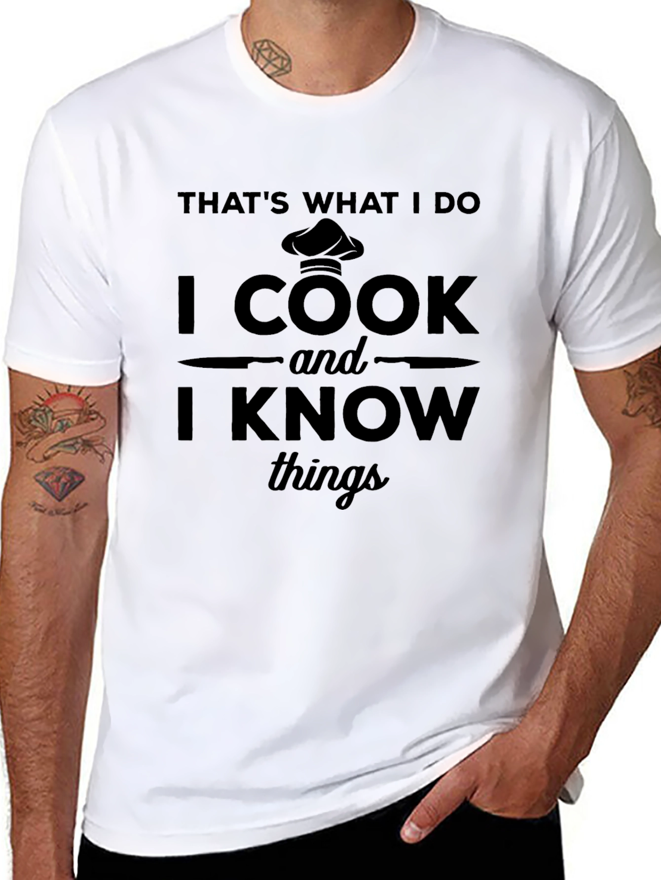I Cook and I Know Things T-Shirt