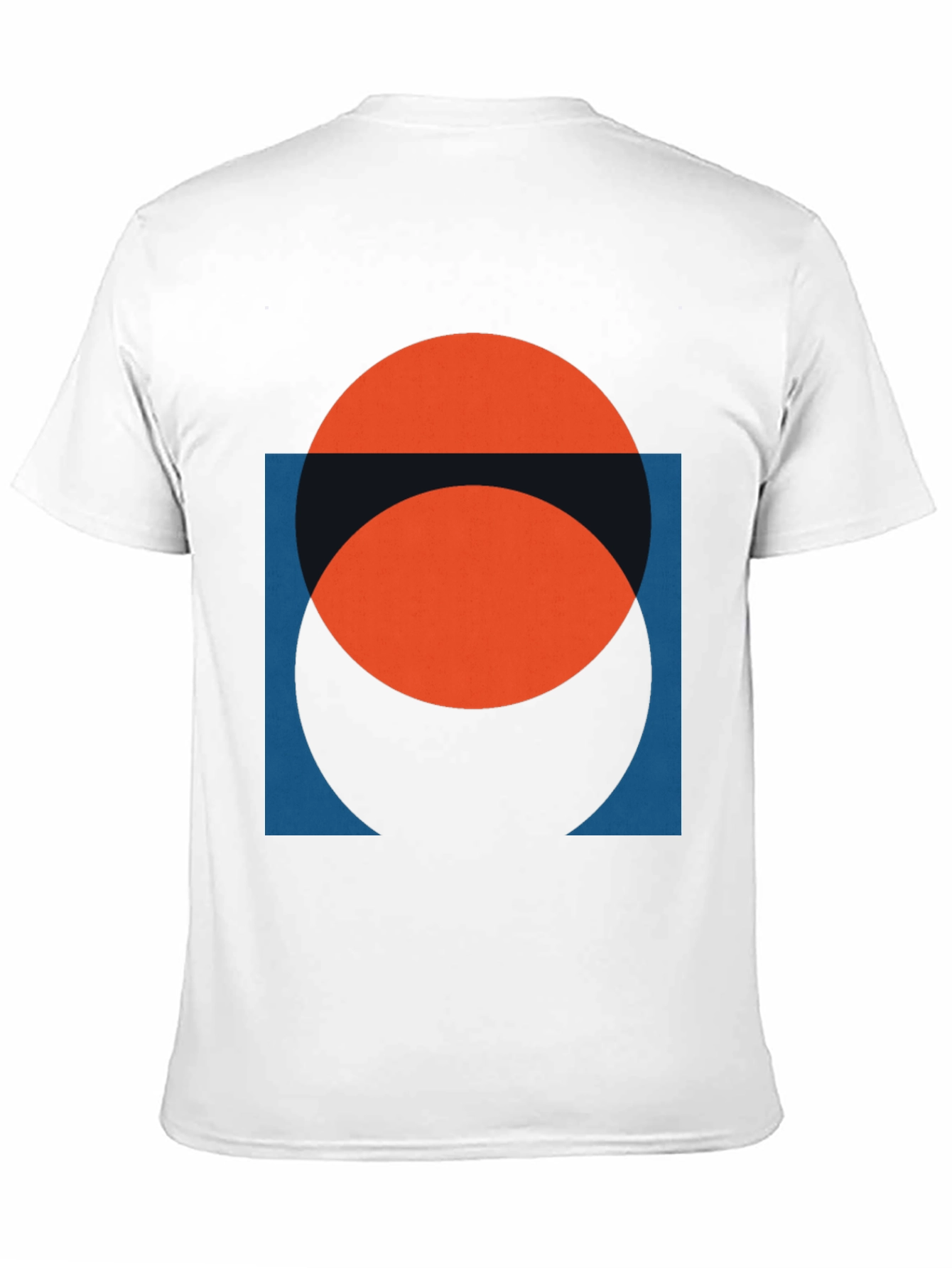 Geometric Circle Graphic Tee - Modern Design