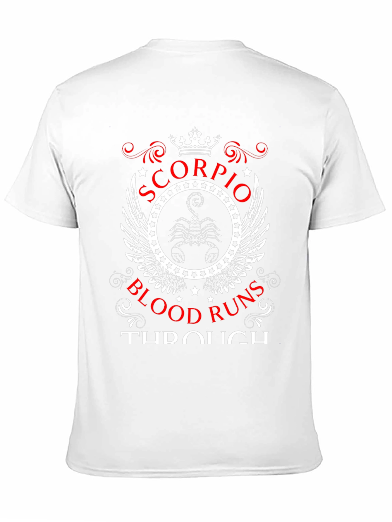 Scorpio Blood Runs Through T-Shirt