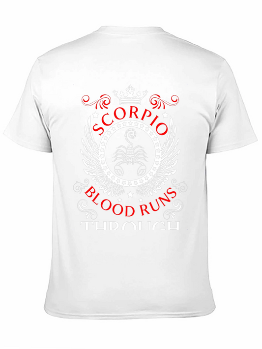 Scorpio Blood Runs Through T-Shirt